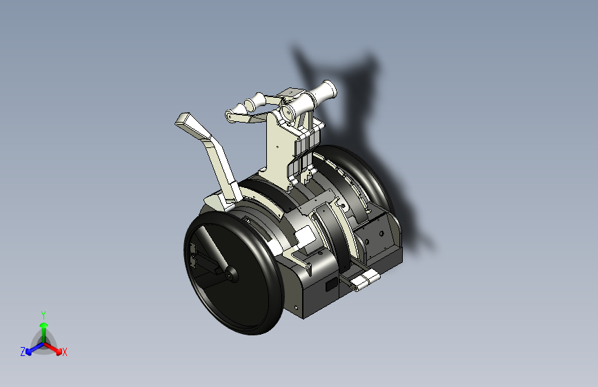 1668804-飞机油门模块设计