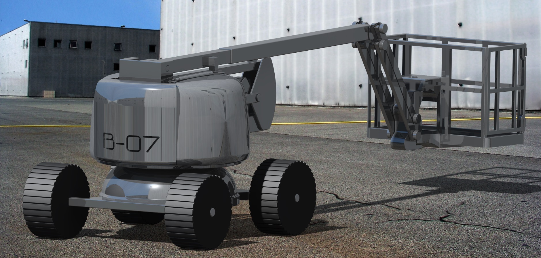 吊杆式樱桃采摘机