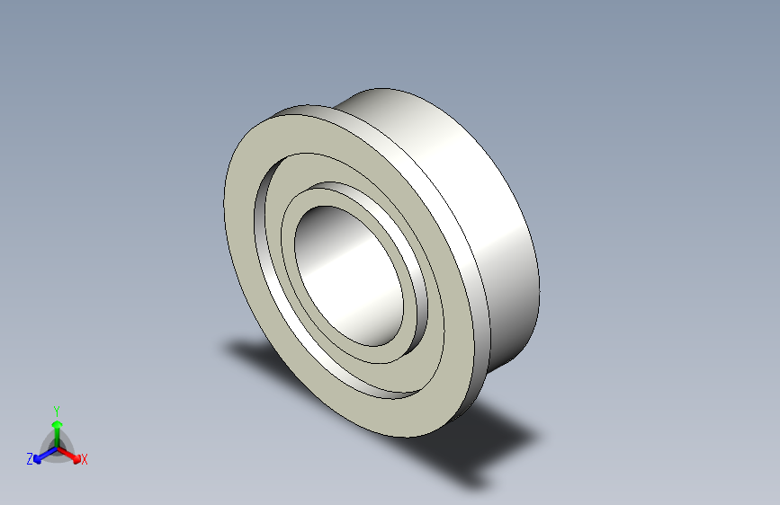 法兰轴承4x8x3mm