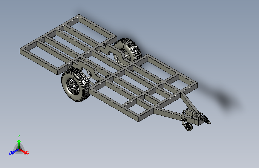 露营车底盘结构