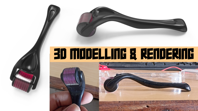 皮肤滚轮3D模型