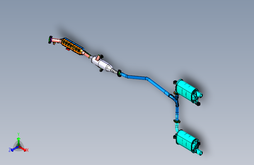 马自达-6-动力-04 Exhaust system
