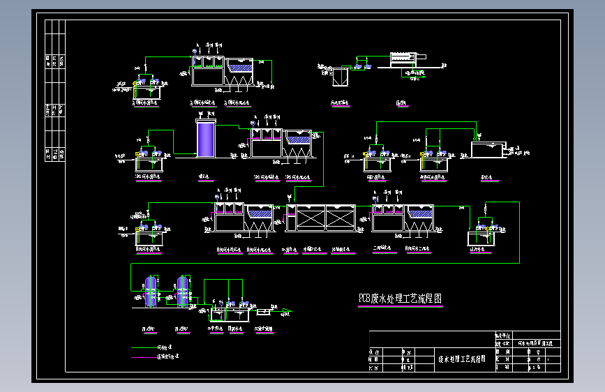 PCB废水处理工艺流程图--1646676--10