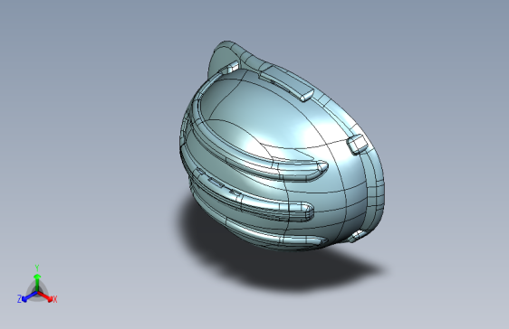 头盔 CAD 模型