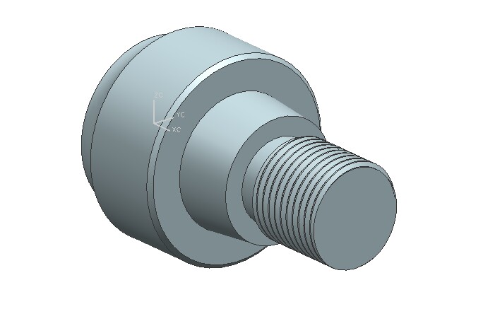 轴配合轴零件数控加工及仿真