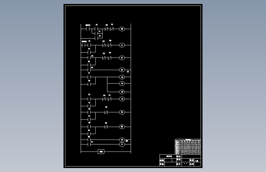 基于PLC控制的卧式单面多轴组合机床动力滑台的液压系统设计400m