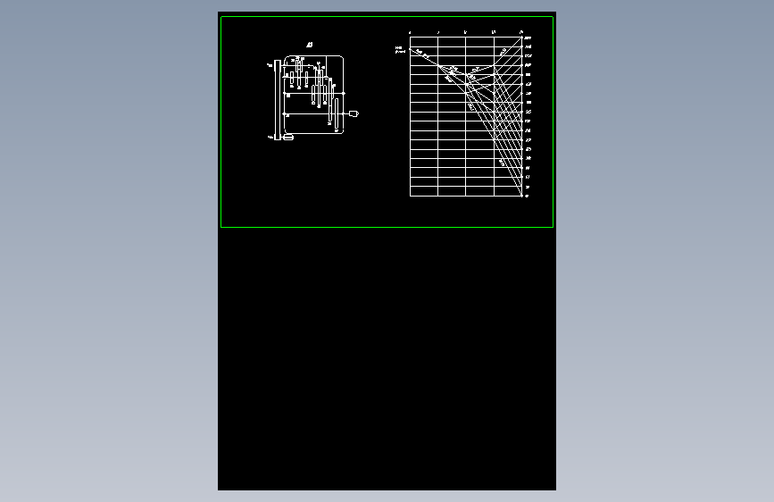 卧式铣床主传动系统设计及工作台-40-2000