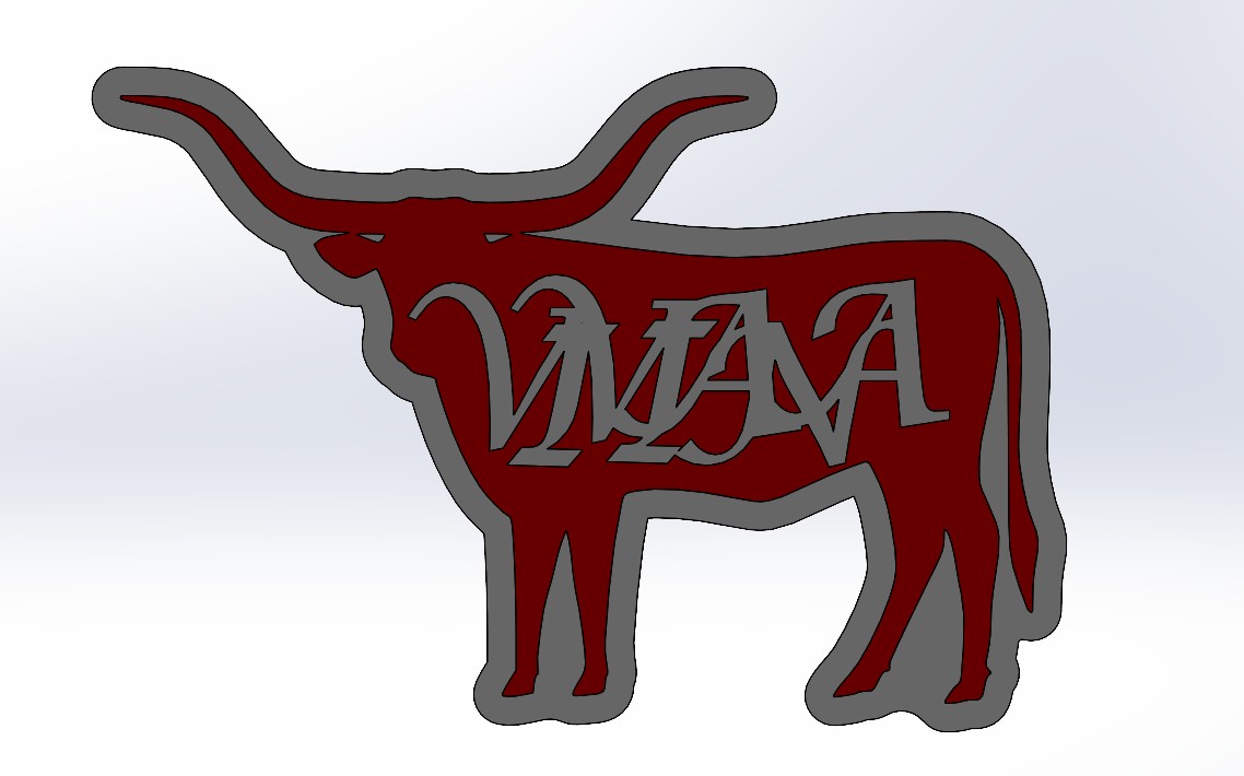 Viviana 3D打印名字,#1