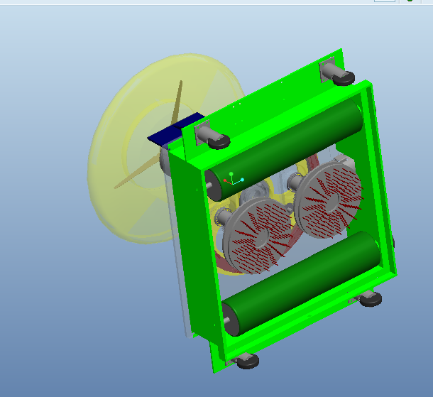 自动墙壁清洗机的设计【三维proe模型+8张CAD图纸+说明书】