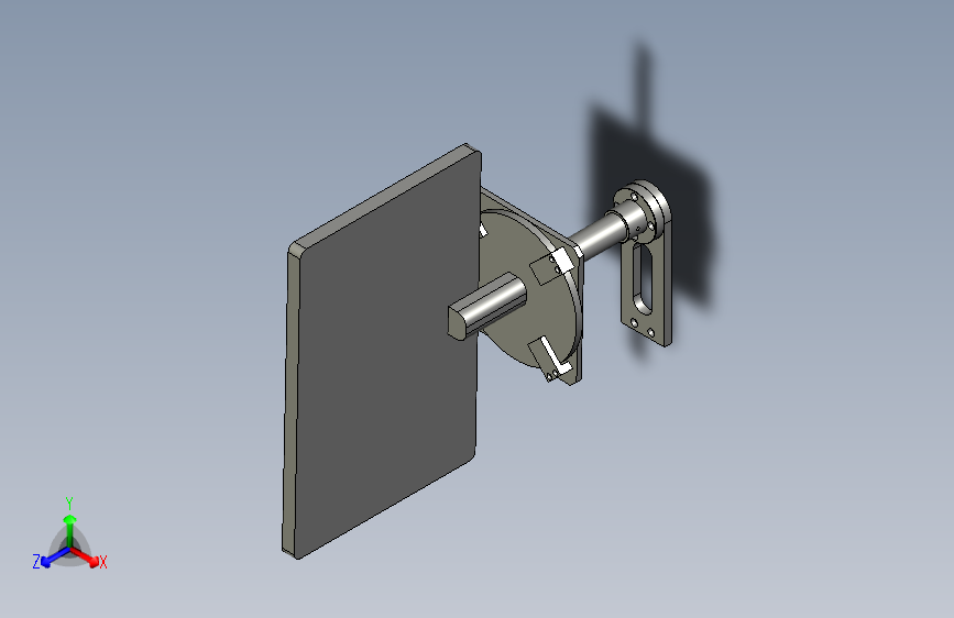 71020001CCD显示器固定架