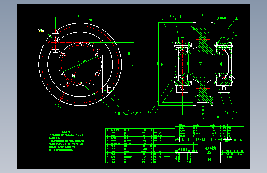 φ250~φ500双轮缘角箱车轮组948759===wb25