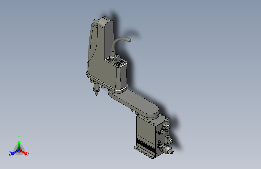 TH1-四轴SA_YAMAHA_YK400XG_150_机械手A0-E000_机械手模组_A0_包膜机