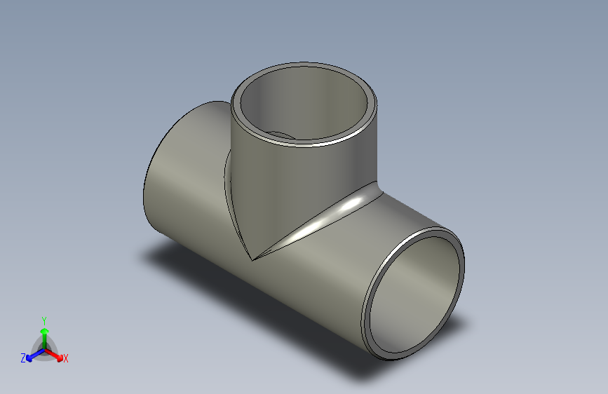 等径三通接头DN50