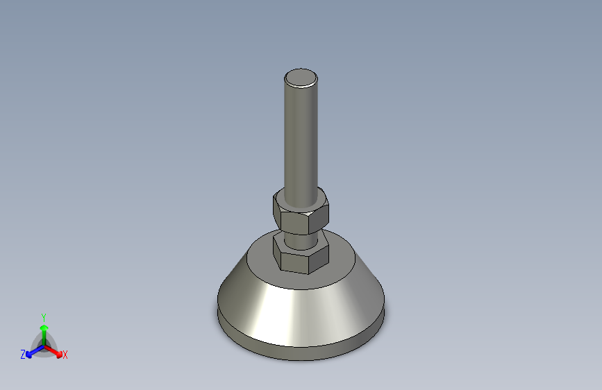 防震地脚D100-M20-L120