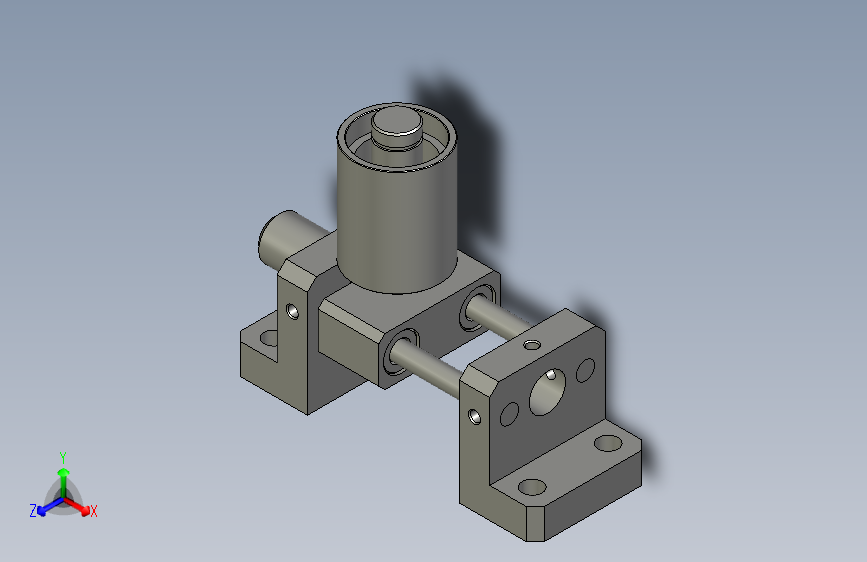 送胶纸张紧轮组件