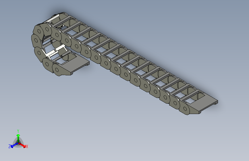 弯曲半径28内宽30内高15节数38