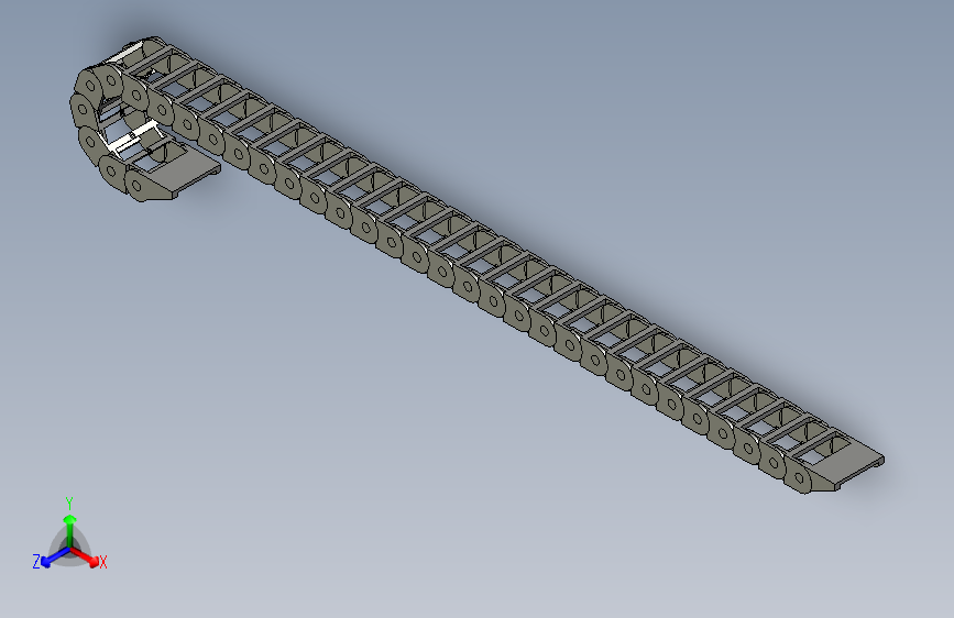 弯曲半径28内宽30内高15节数40(1