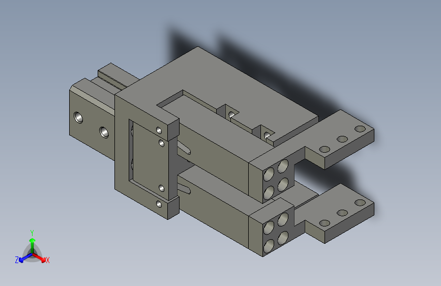 装配体-阻挡机构