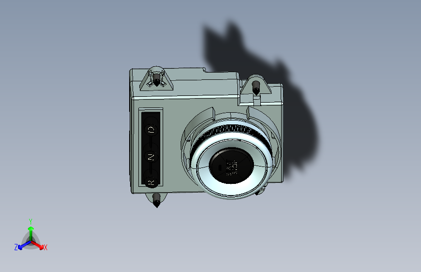 长城-EV欧拉R1-SJFB-EC01-DLKZ-00001-V1--换挡器