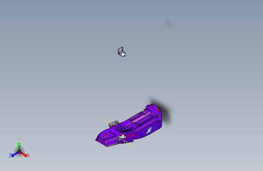 长城 哈弗-H1-A8400570 前防撞梁左立柱总成