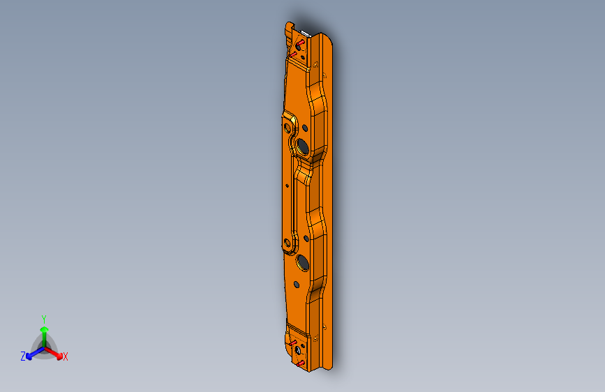 长城 哈弗-H1-A8400480 水箱下横梁总成