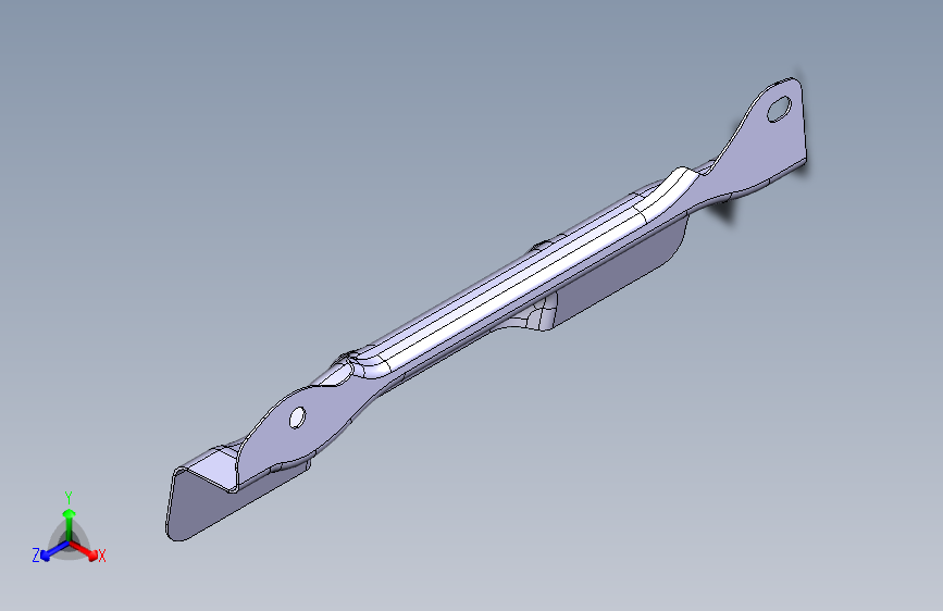 长城 哈弗-H1-A8400171 机舱前防撞梁右连接板焊合