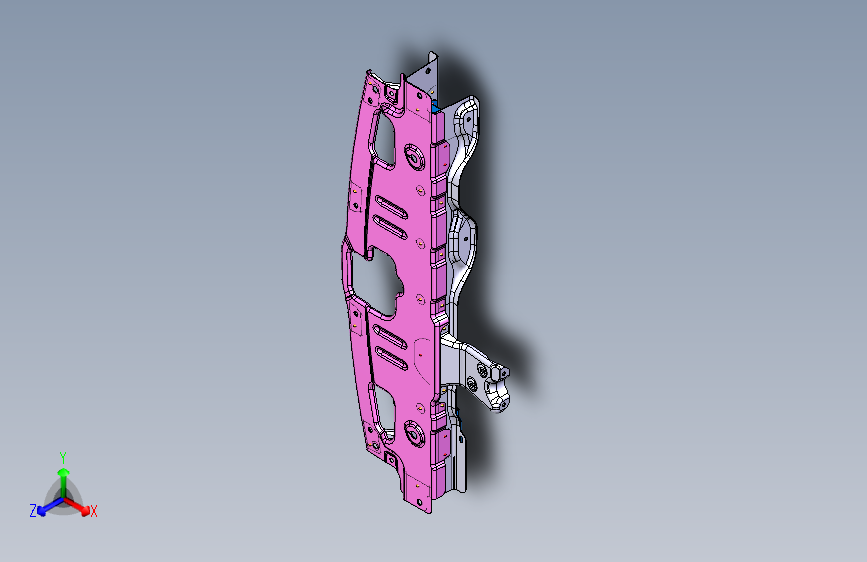 长城 哈弗-H1-A8400470 水箱上横梁总成