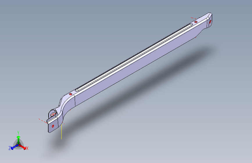长城 哈弗-H1-A8400114 发动机罩锁下安装支架