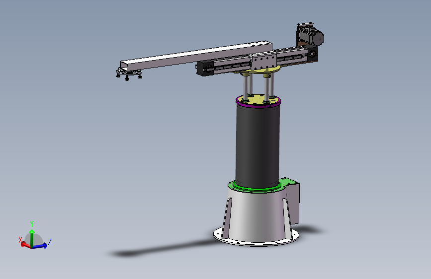 四轴吸盘机械手