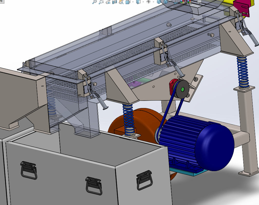 直线筛料机(谷物)