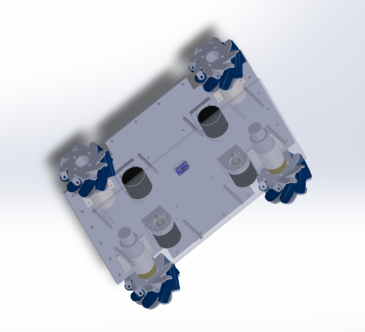 自动化导引车AGV麦克纳姆轮小车