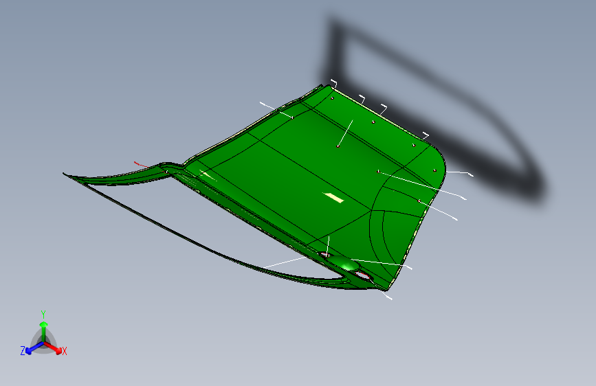 长城 哈弗-H1-A6200290 左后门钣金总成 (2)