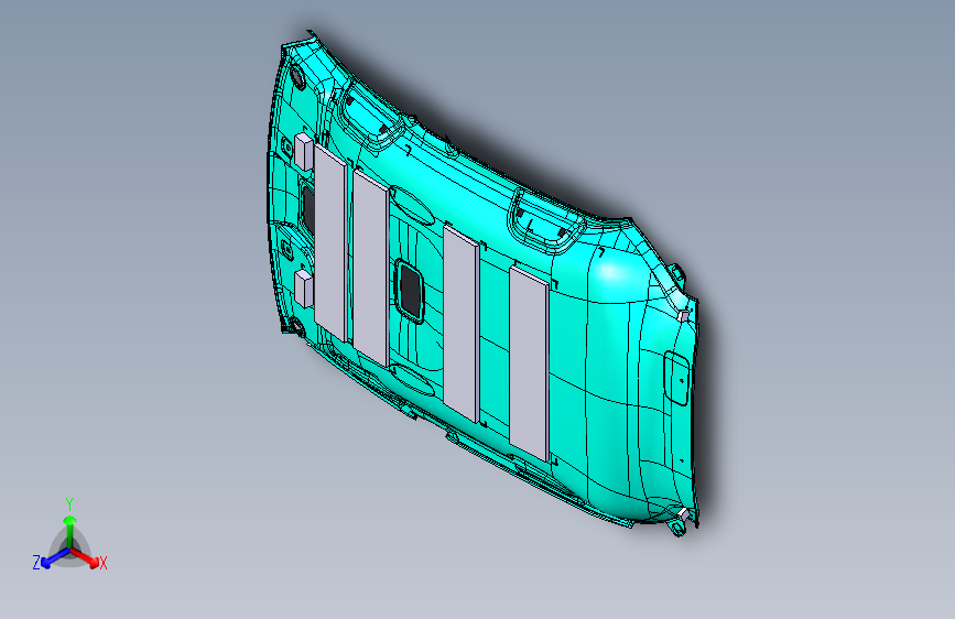 长城 哈弗-H1-A5700010  顶盖内护面