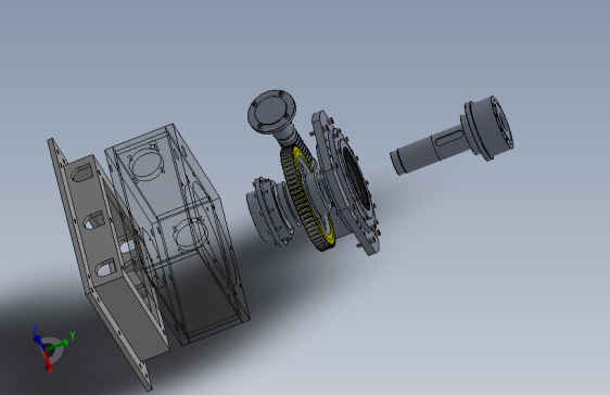 三轴并联康复辅助机器人