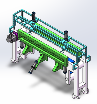 电池极片切边机