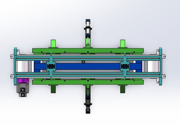 电池极片切边机