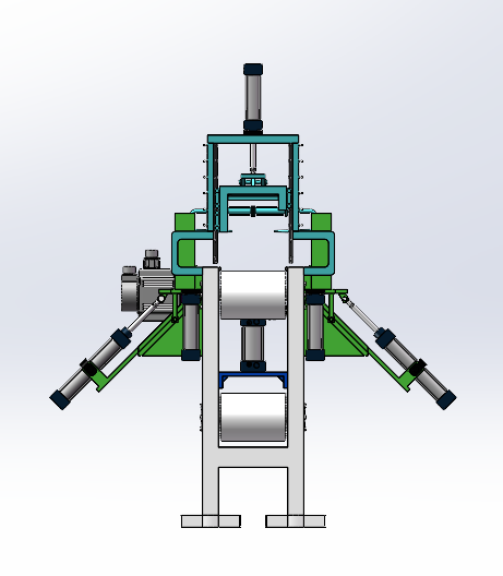 电池极片切边机