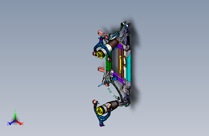 特斯拉 model x -悬架系统