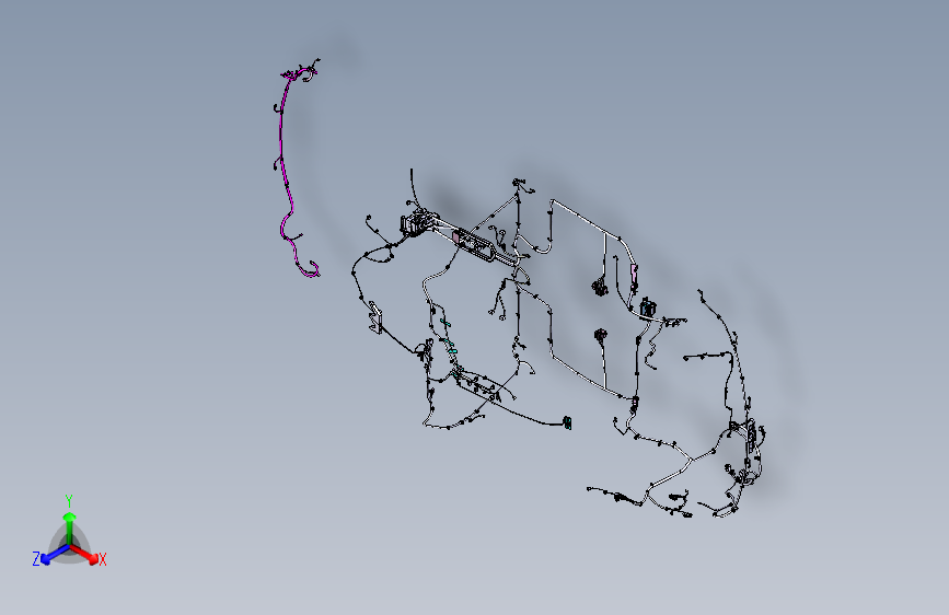 特斯拉 model x -汽车线束装置