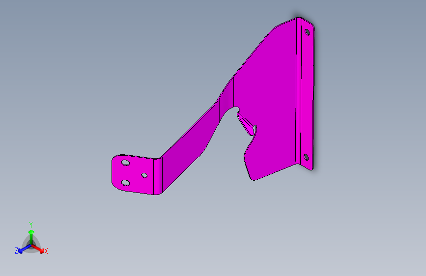 特斯拉 model x -后保底护板前安装板