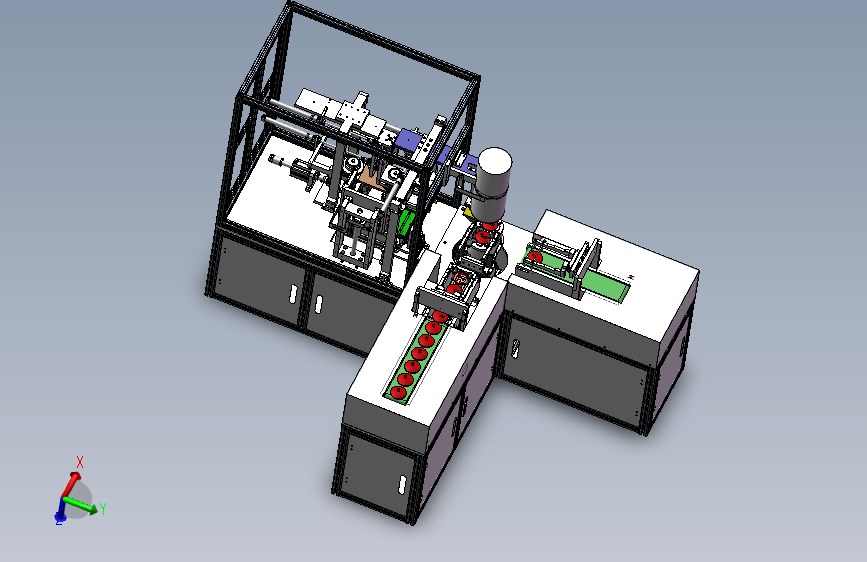 眼镜圆片左右眼分档移印标记组合