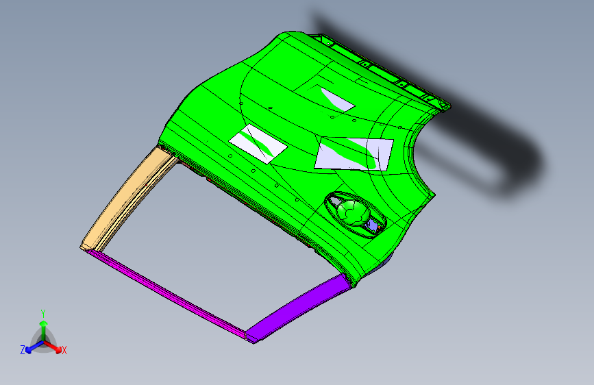 日产 奇骏 -右后门