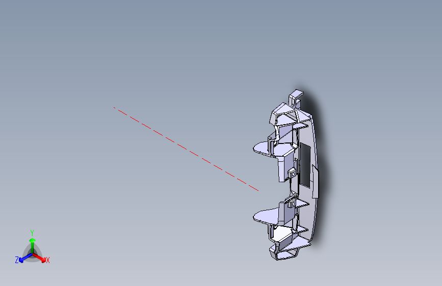 日产 聆风 -后背门拉手总成