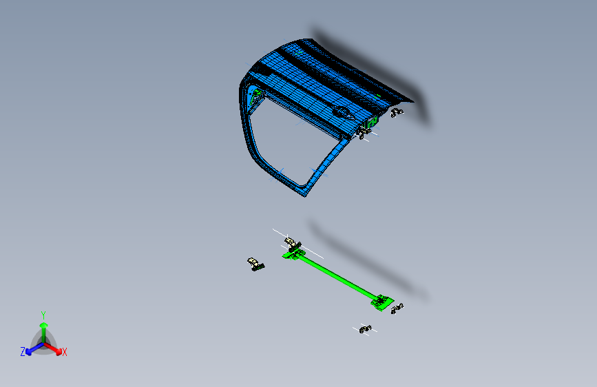 马自达-tribute-车身-58C