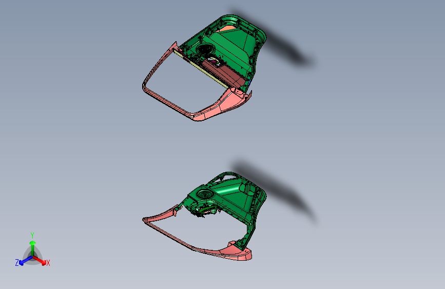 路虎-发现神行-后门内护面装置
