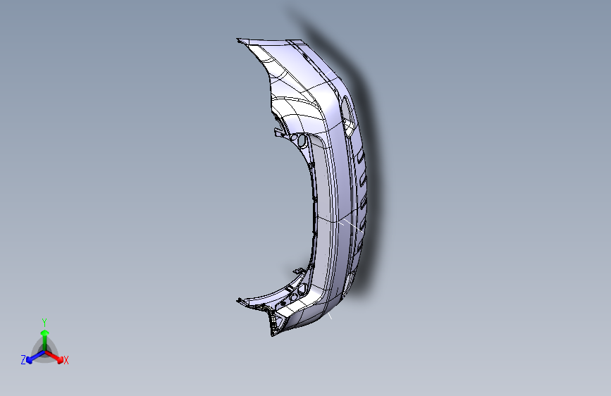 陆风-X8-外饰-REAR BUMPER