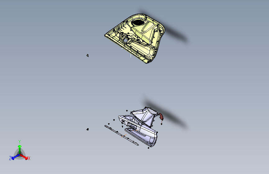 陆风-X5-装饰-6202001HB_后车门护面装置图