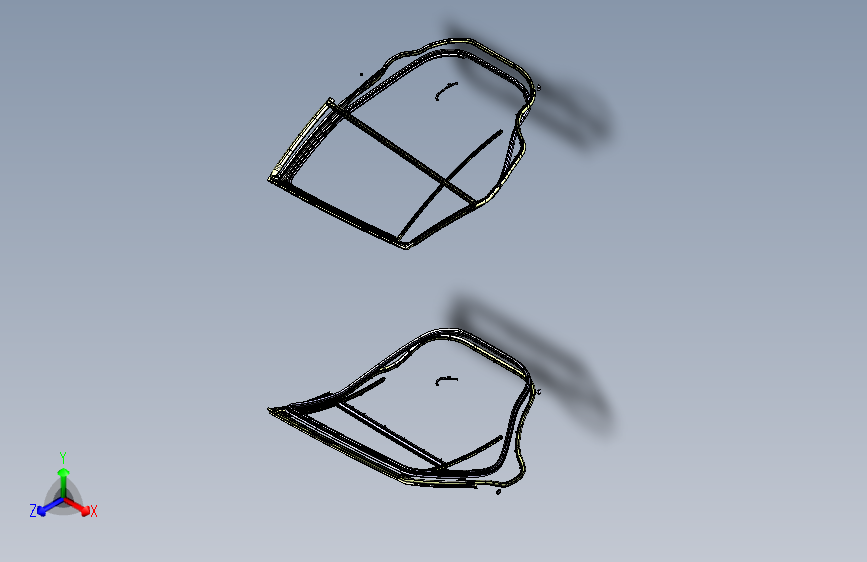 陆风-X5-6207001HB_后车门密封条装置图