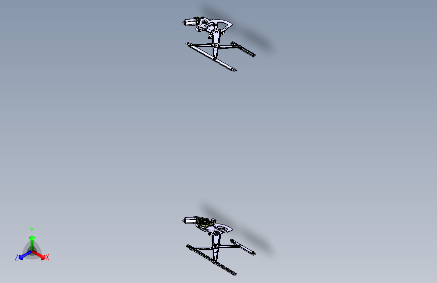 陆风-X5-6104001HB_前车门玻璃升降装置图