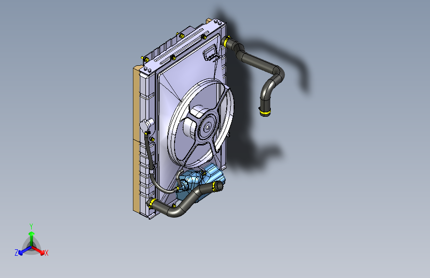 猎豹-CT6- D1300001PKZH_冷却系统装置